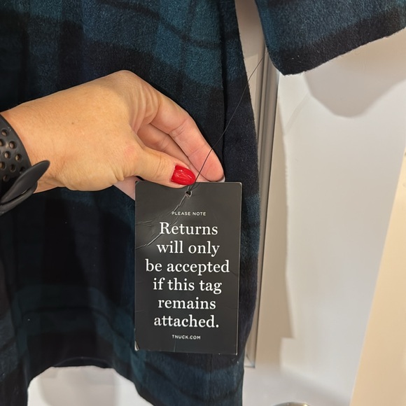 NWT Tuckernuck Daphne Dress in Blackwatch Plaid Size XL - Picture 9 of 11